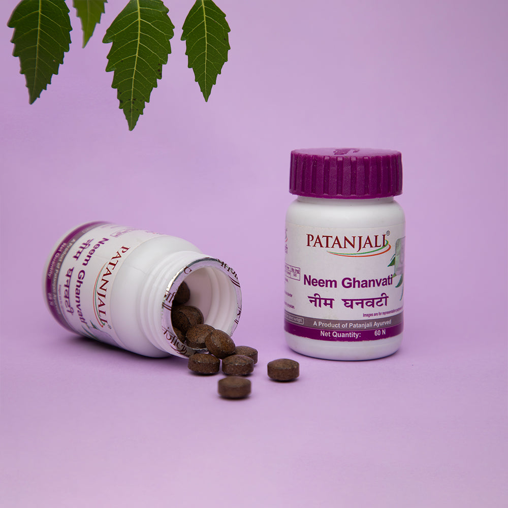 Patanjali Neem Ghan Vati - 60 Tabs